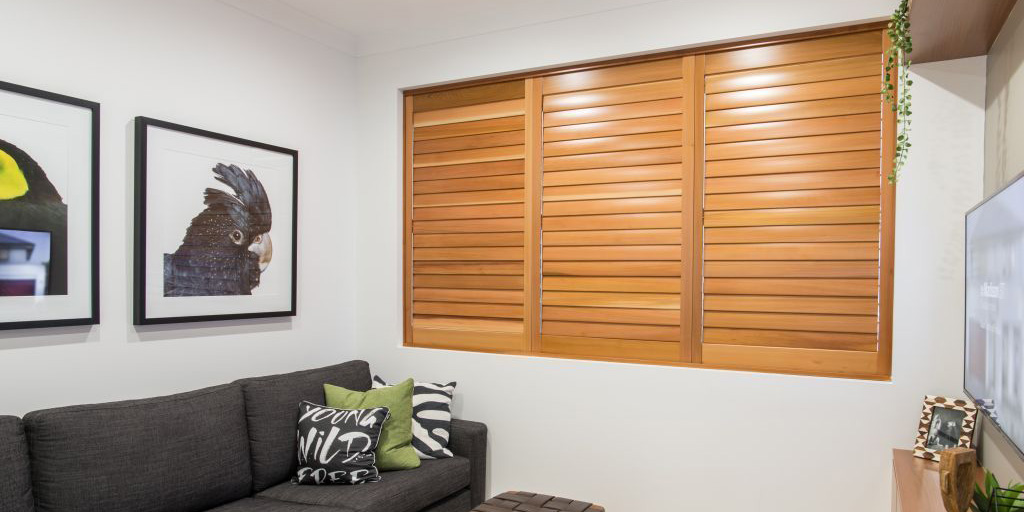 Cedar shutters